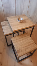 Załaduj obraz do przeglądarki galerii, Stolik kawowy - loft 3w1