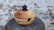 Load image into Gallery viewer, Bowl bowl, ash and wenge, diameter 16 cm
