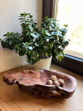 Lade das Bild in den Galerie-Viewer, Schale aus Holz geschnitzt, Kirschwurzel
